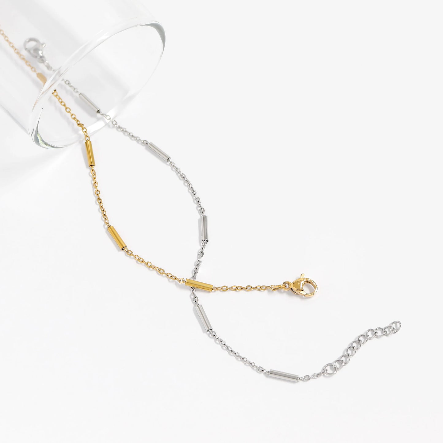 Satellite Bar Chain Bracelet