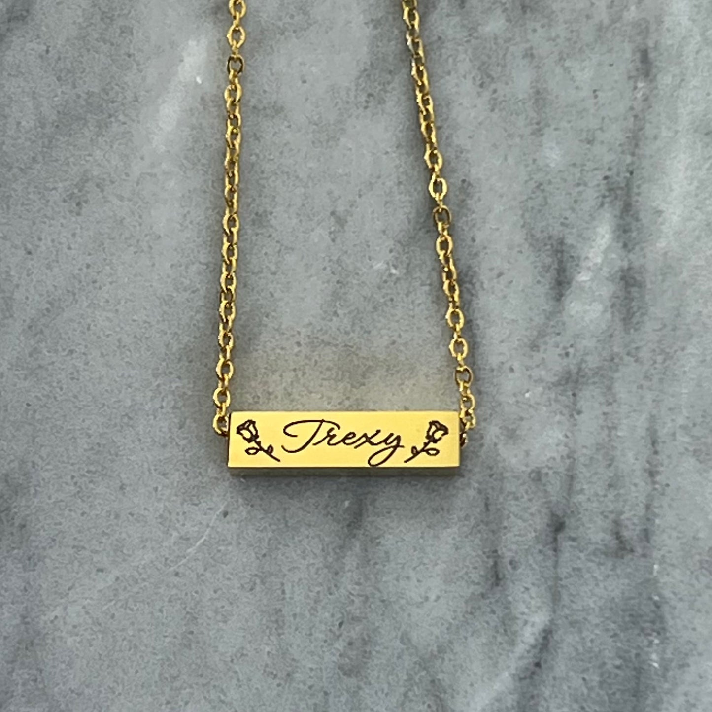 Mini Bar Necklace