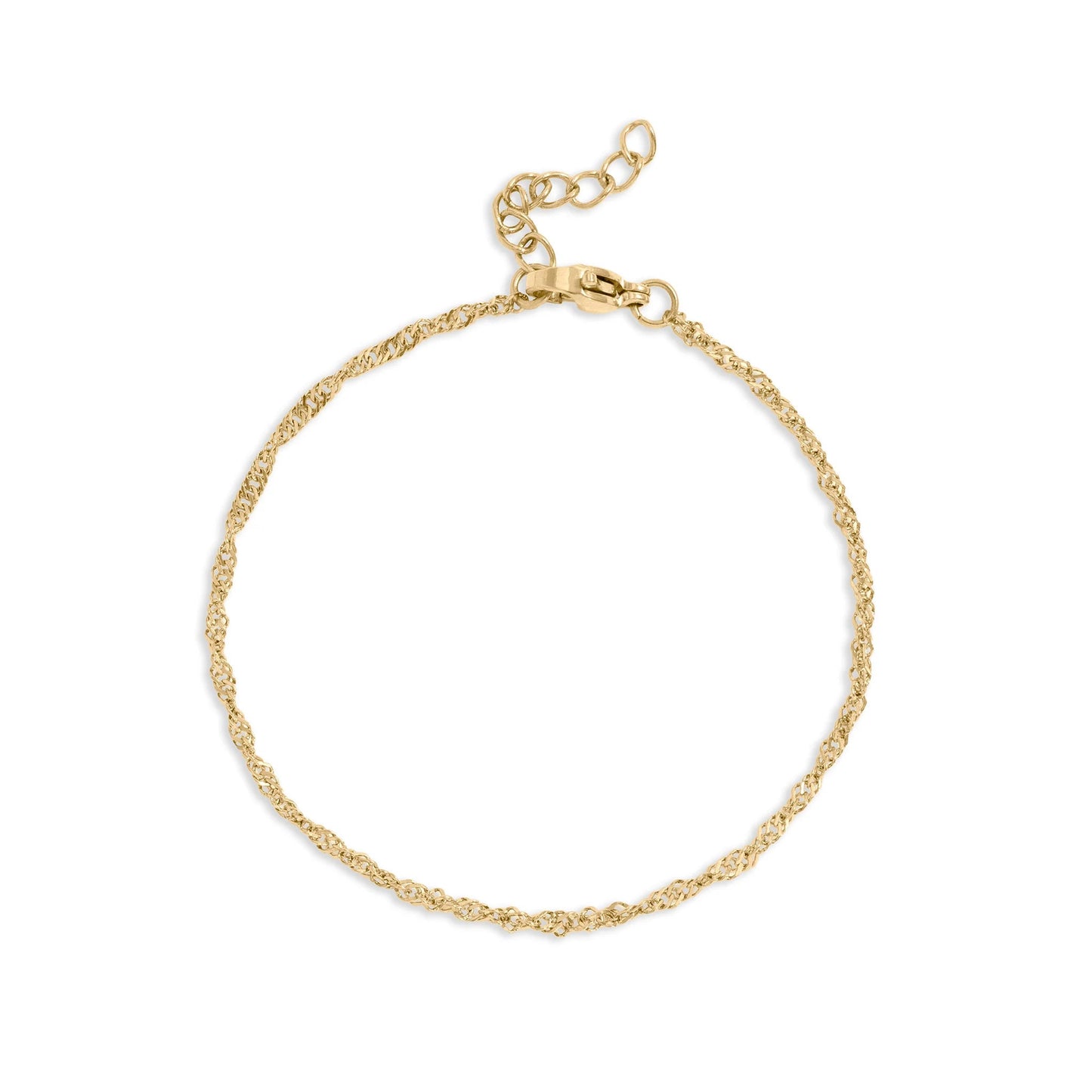 Pulsera de cadena de Singapur