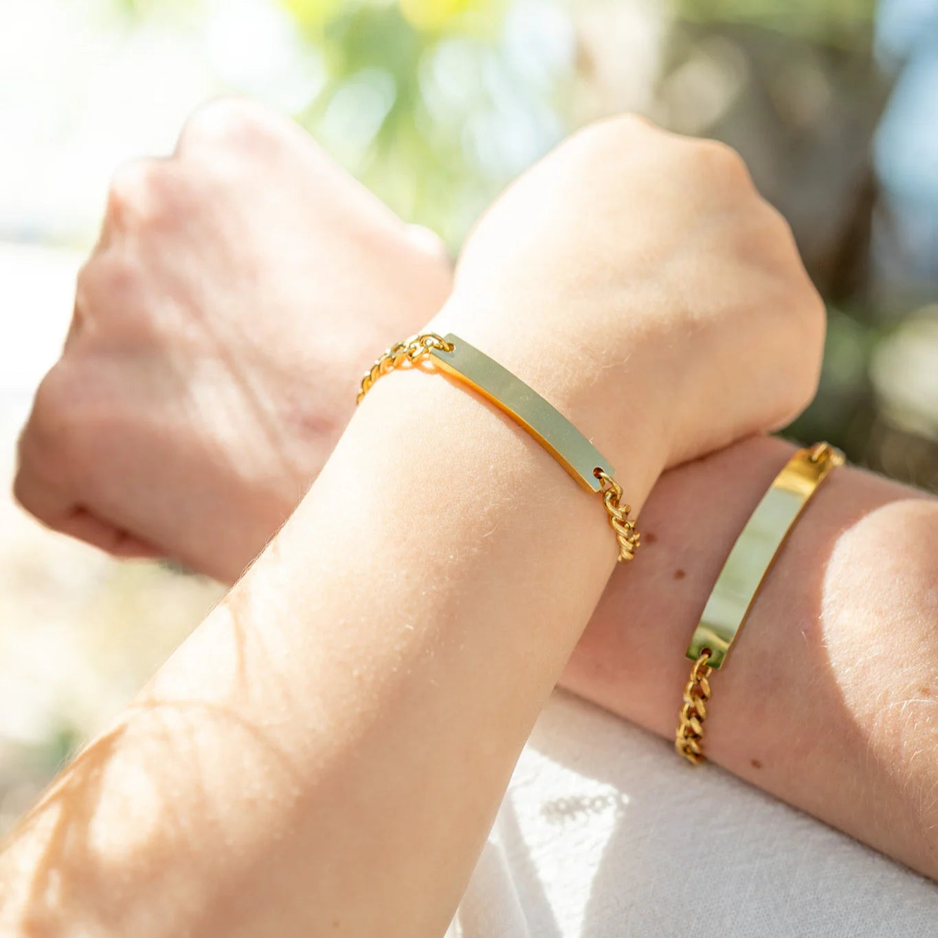 Classic Plate Curb Bracelet