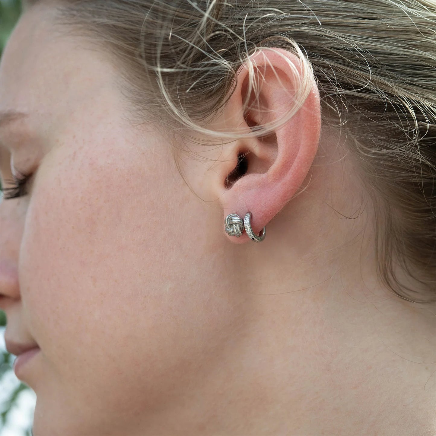 Knot Stud Earrings