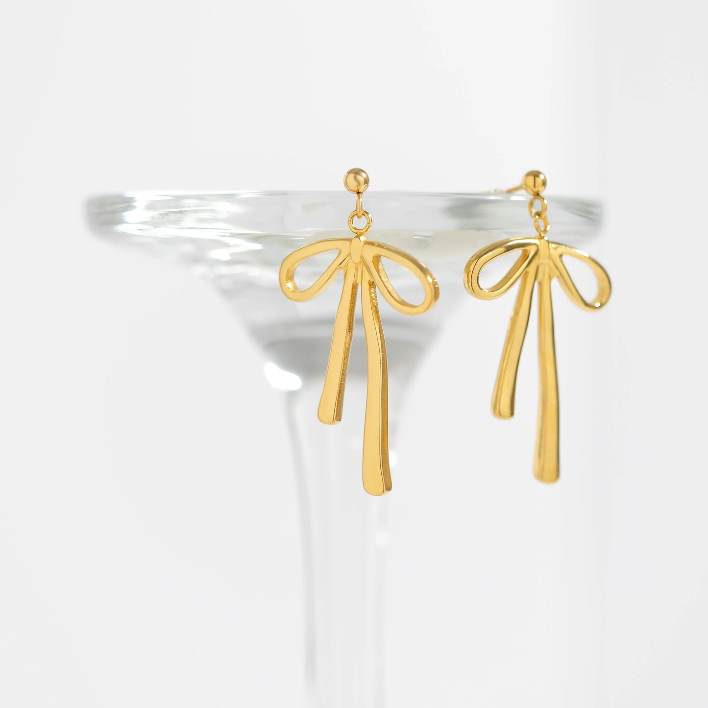 Ribbon Bow Earrings