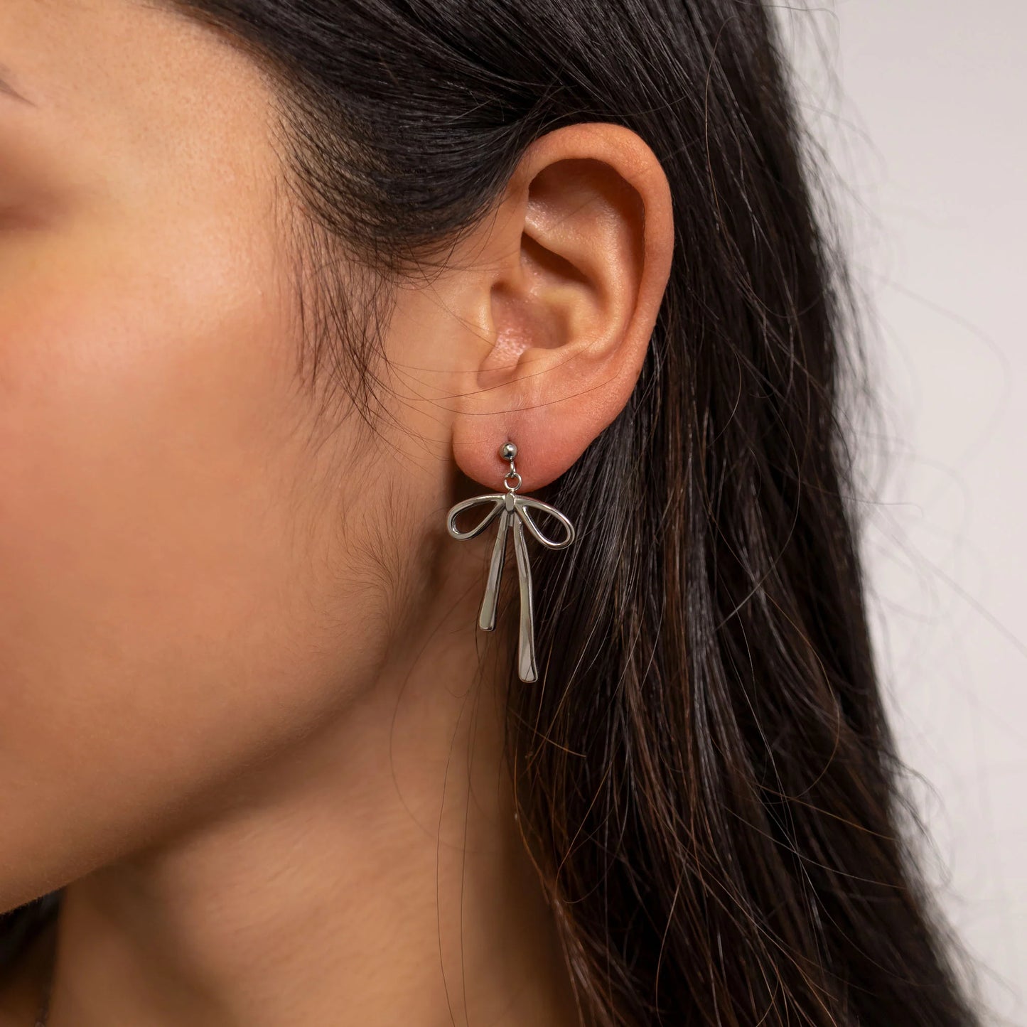 Ribbon Bow Earrings