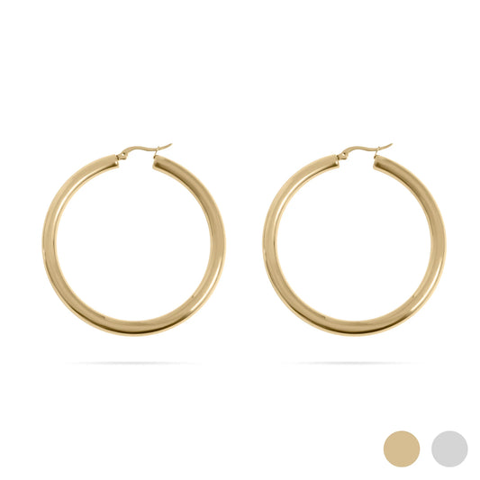 Large Chunky Hoop Earring