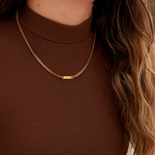 Collar de barra curvada