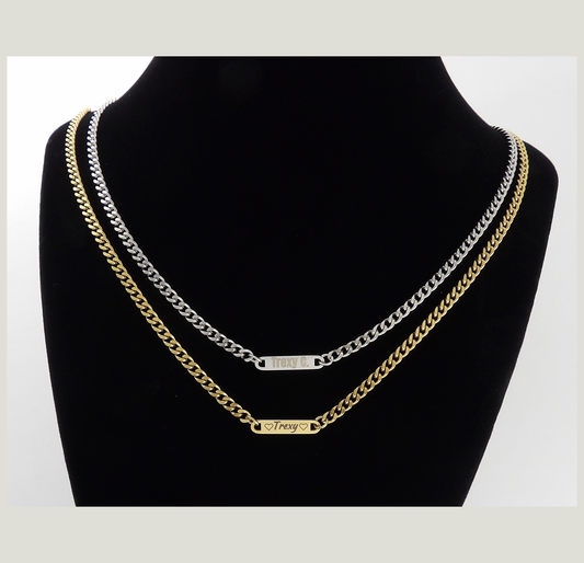 Collar de barra curvada