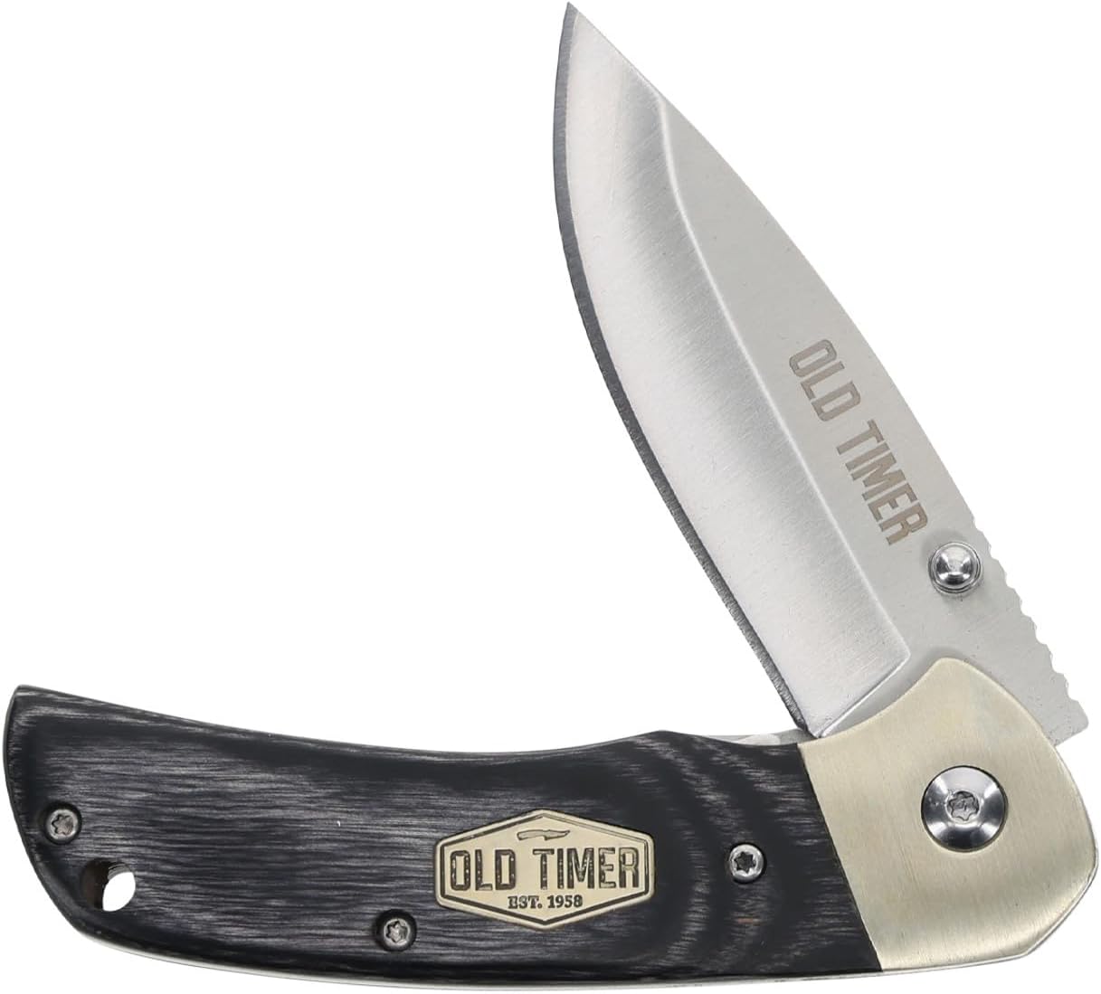 Old Timer Knife and Pocket Watch Gift Combo