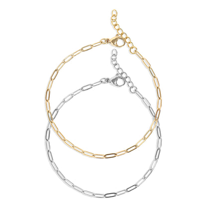 Paperclip Bracelet 2.5mm