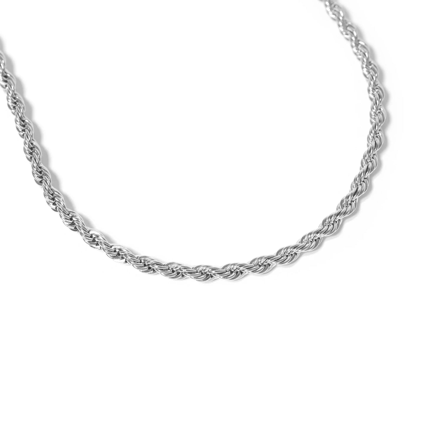 Cadena de cuerda de acero inoxidable de 24"
